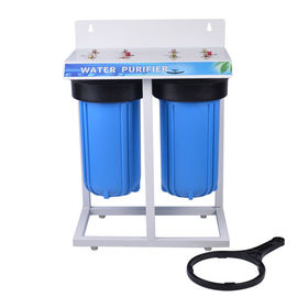 Filtre d'eau bleu de maison de couleur, sous le système pp de filtre d'eau d'évier matériel